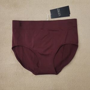 Lauren Ralph Lauren Pinot Noir Seamless High-Waist Briefs Size Small NWT